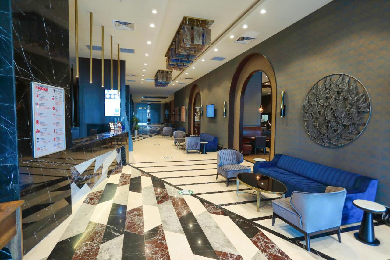 The Green Park Gaziantep Eksteriør billede The lobby of the hotel