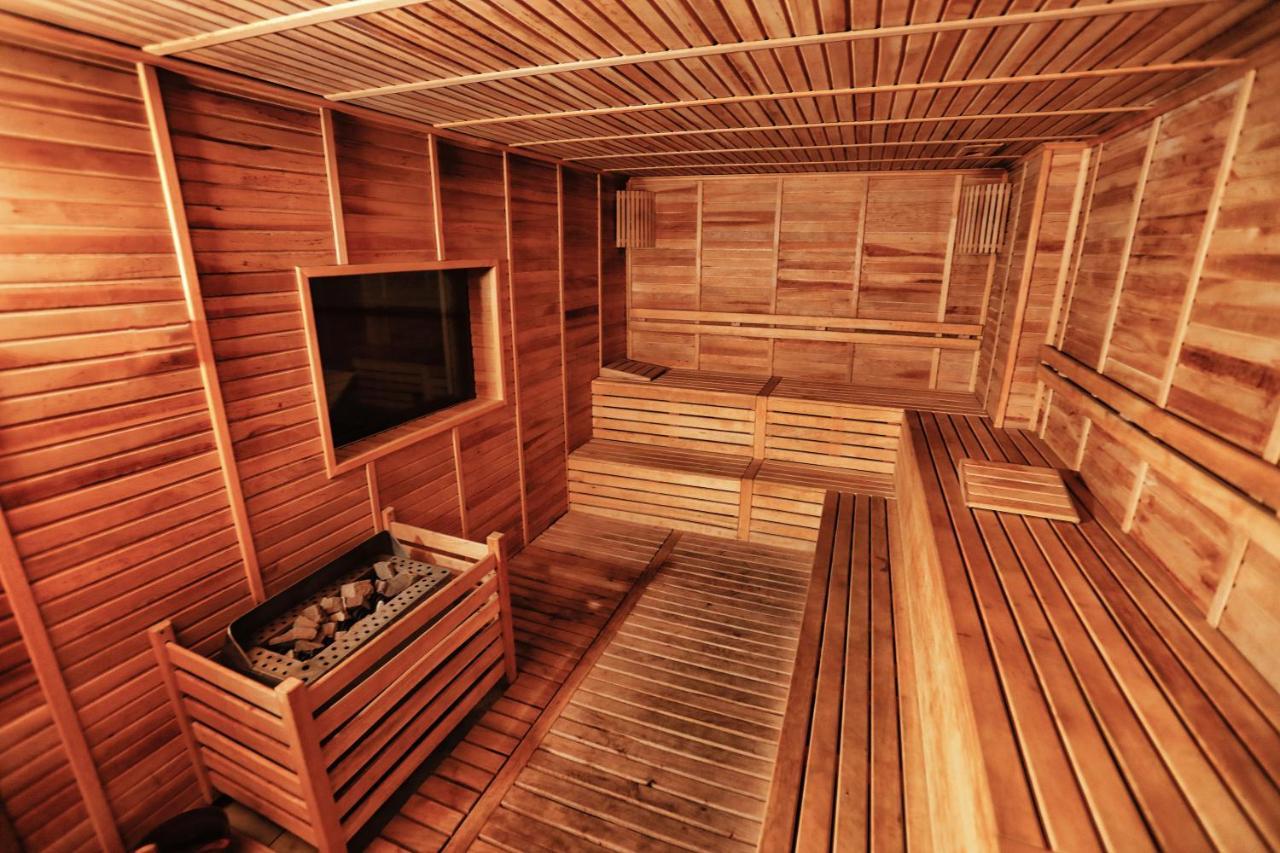 The Green Park Gaziantep Eksteriør billede A modern Finnish sauna
